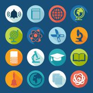 Set of education icons N107