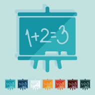 Flat design board N6