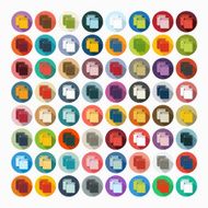 Flat design book N11