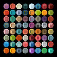 Flat design book N13