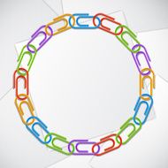 Color clips frame