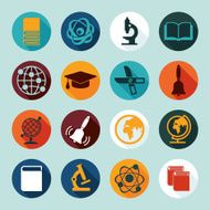 Set of education icons N115