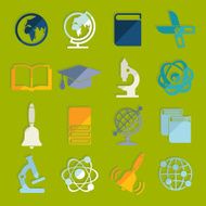 Set of education icons N119