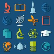 Set of education icons N121