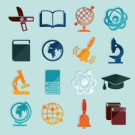 Set of education icons N122
