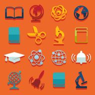 Set of education icons N123