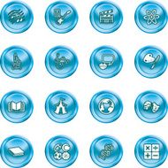 Academic study subject icons N3