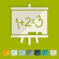 Flat design board N10