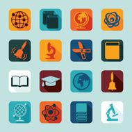 Set of education icons N131