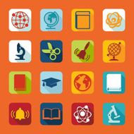 Set of education icons N132