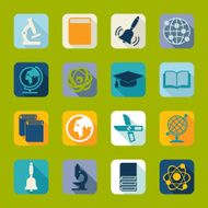 Set of education icons N134