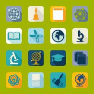 Set of education icons N143