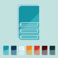 Flat design book N23