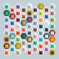 Flat design book N26
