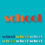 Flat design school N20