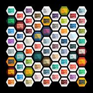 Flat design board N15