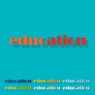 Flat design education N2