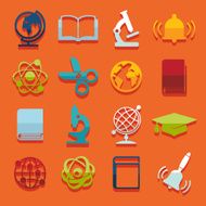 Set of education icons N148
