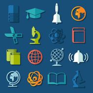 Set of education icons N155