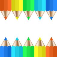 Vector modern pencil background