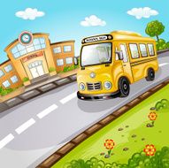 school bus N127