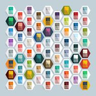 Flat design book N44
