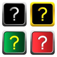 Question icon set