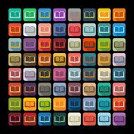 Flat design book N54