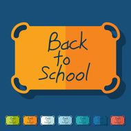 Flat design school N30