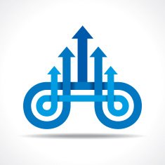 arrow info-graphics design