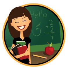 Friendly teacher holding books N2