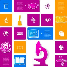 Education sticker infographic N34