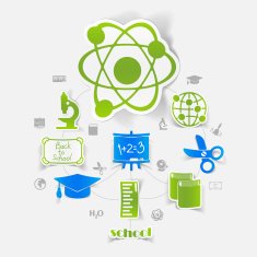 Education sticker infographic N38