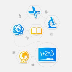 Education sticker infographic N53