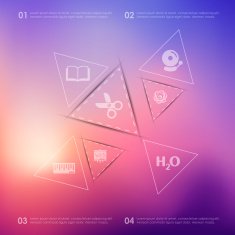 education infographic with unfocused background N39