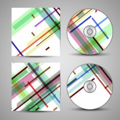 Vector cd cover set for your design N7