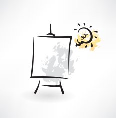 paint idea grunge icon