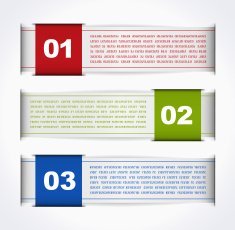 Modern infographics template N3