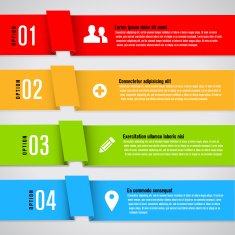 Modern design template for info graphics N7