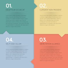 Modern design template for info graphics N8
