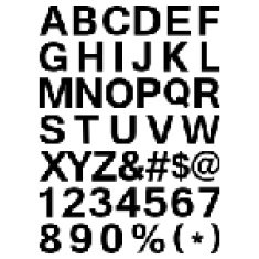 Pixel Font - Alphabets and numerals characters in retro square pixel N6