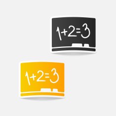 realistic design element board N23