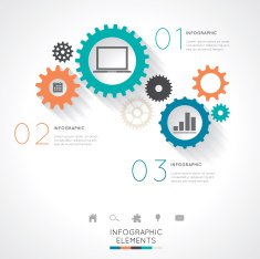 Gear Infographics