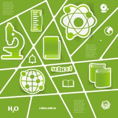 Education sticker infographic N158