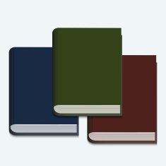 vector modern book on white background N4