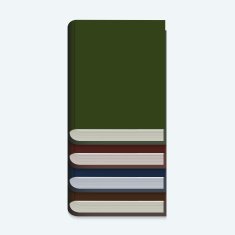 vector modern book on white background N5