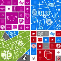 Education sticker infographic N198