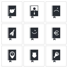 Specialized face book icon set