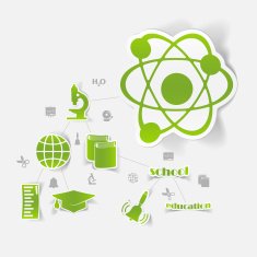 Education sticker infographic N218