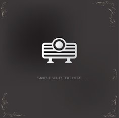 Projector sign vector